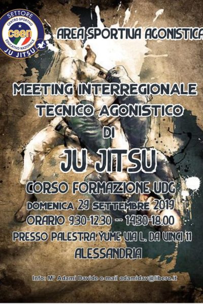 MEETING INTERREGIONALE TECNICO SPORTIVO di JuJitsu